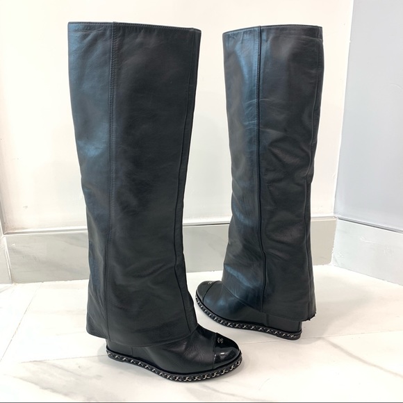 CHANEL Shoes - SOLD. CHANEL boots 38 run small